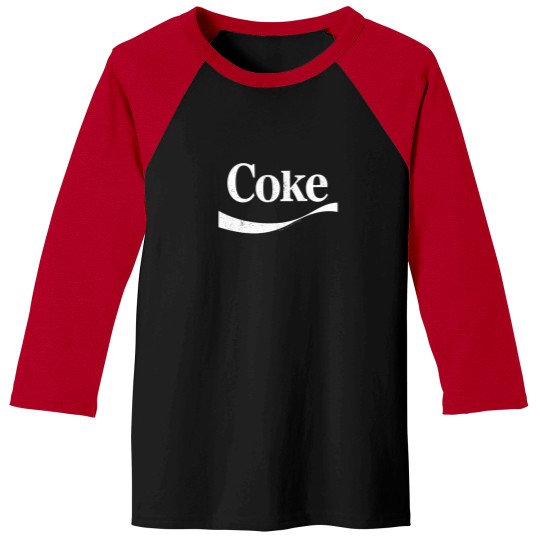 Discover Coca-Cola-Distressed-Original-Logo-Pullover-Hoodie T-Shirt Baseball Tees
