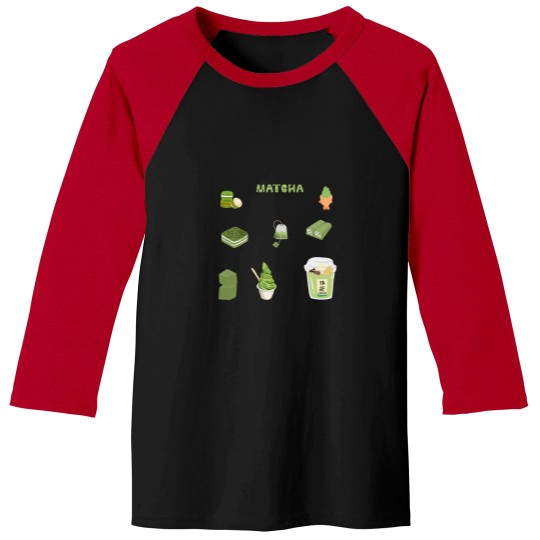Discover matcha  pack Baseball Tees