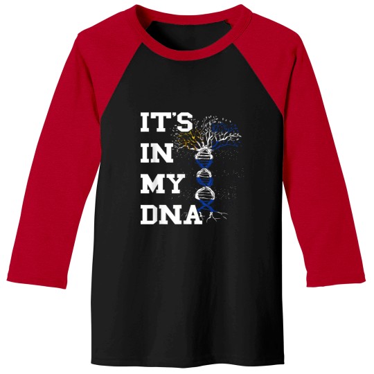 Discover Uruguay Flag Its In My Dna Uruguayan Roots Molecule Tree Baseball Tees