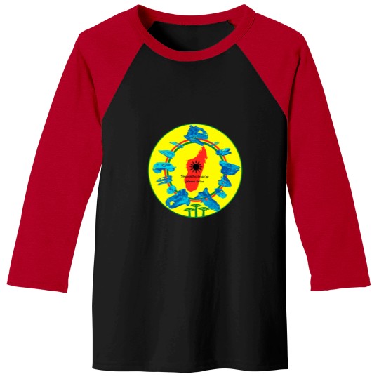 Discover prehistoric madagascar Baseball Tees
