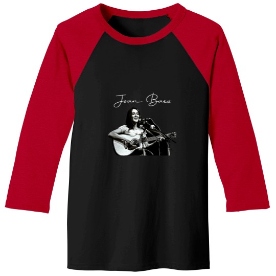 Discover Joan Baez Artwork T-Shirt Baseball Tees