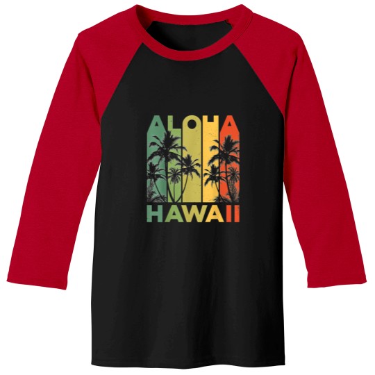 Discover Aloha Hawaii Hawaiian Island T shirt Vintage 1980s Throwback Baseball Tees