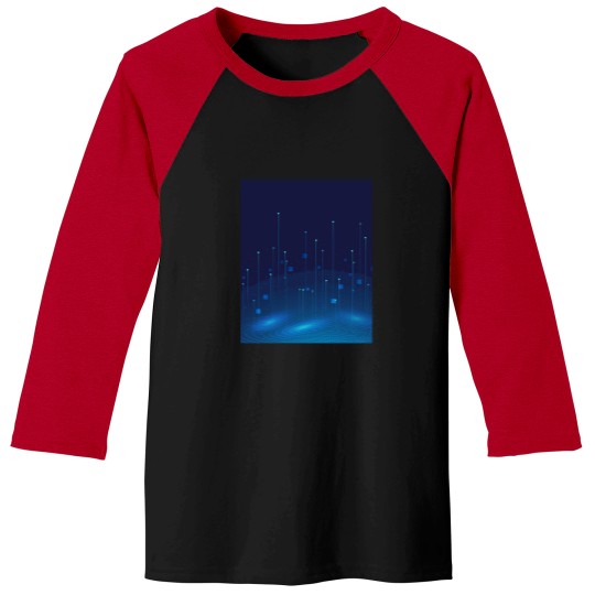 Discover Technology-Pattern-(25) T-Shirt Baseball Tees