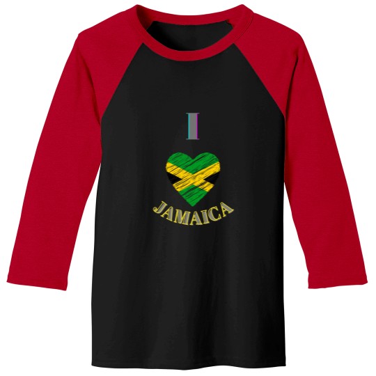 Discover JAMAICA vibes Baseball Tees