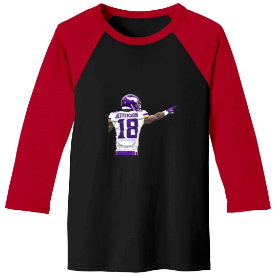 Discover Justin Jefferson's Victory Point Baseball Tees