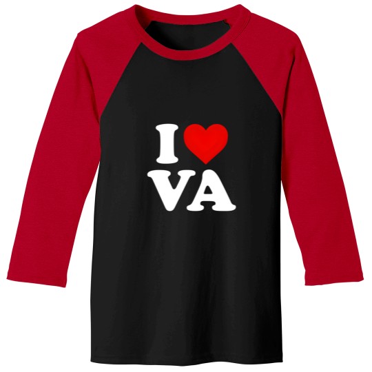 Discover I Love Va He Virginia Family Chrismast Present Gift Baseball Tees