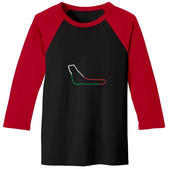 Discover Monza Circuit Baseball Tees
