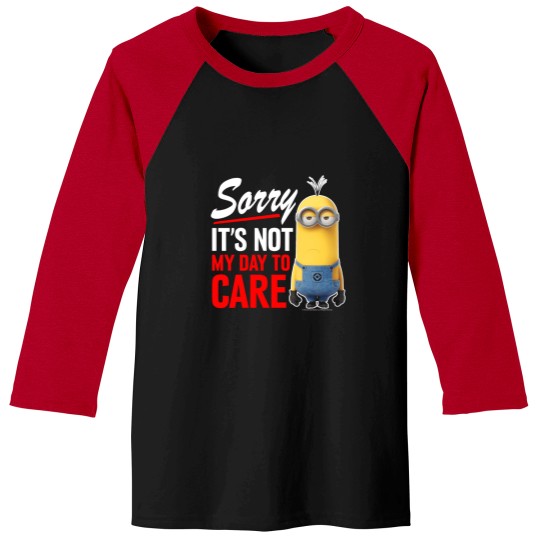 Discover Minions Sorry Its Not My Day To Care   : SALE !! Minion Thug Life Vintage -  90s Rap And The Minions Baseball Tees
