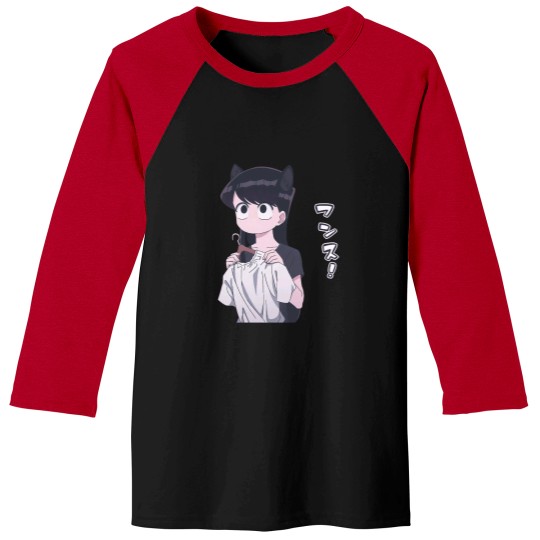 Discover Komi san cat ears (1) Baseball Tees