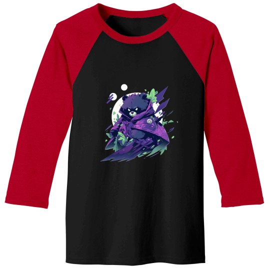 Discover zen bear tshirt Baseball Tees