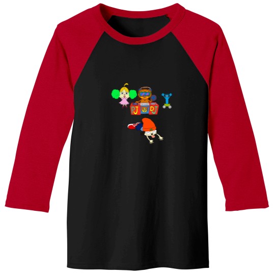 Discover Parappa-And-Friends-Active-T-Shirt Baseball Tees