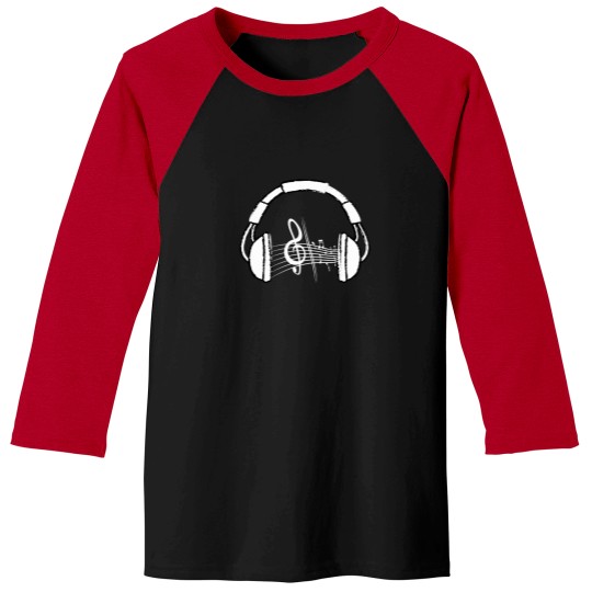 Discover Vibing-In-Headphones T-Shirt Baseball Tees
