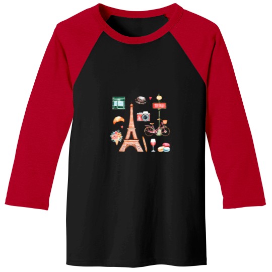 Discover Welcome-To-Paris T-Shirt Baseball Tees