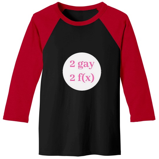 Discover 2 Gay 2 F(X) Graphic Baseball Tees