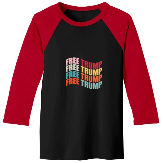 Discover Free-Trump-Active-T-Shirt-(19) Baseball Tees