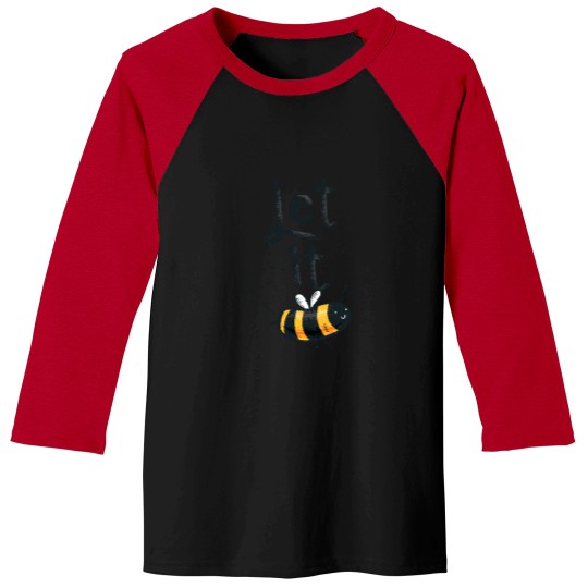 Discover Let-It-Bee-(8) T-Shirt Baseball Tees