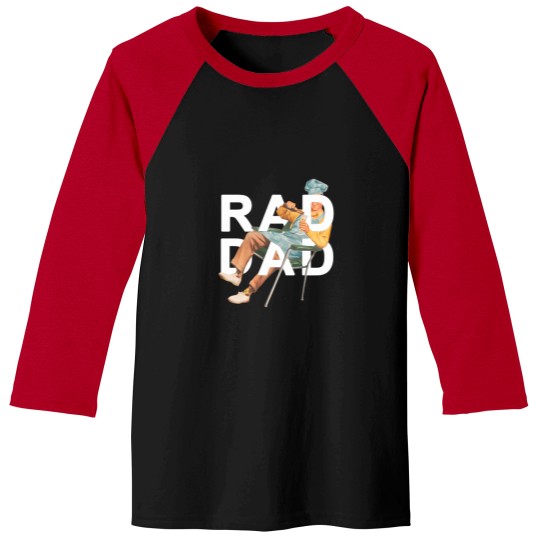 Discover Rad-Dad T-Shirt Baseball Tees