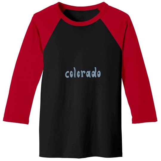 Discover C0lorado bluesimple Baseball Tees