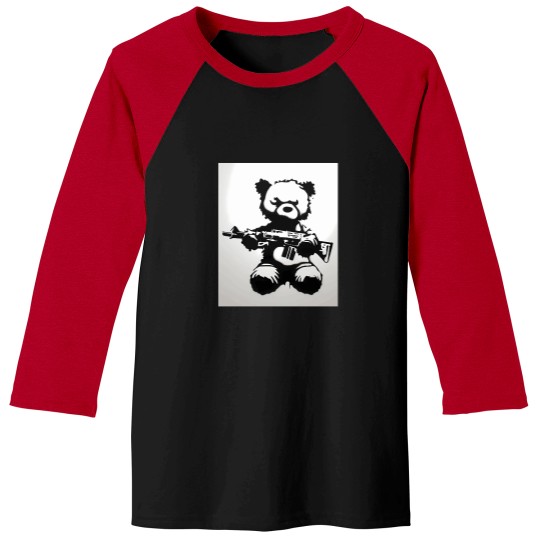 Discover Graffiti-Bear T-Shirt Baseball Tees