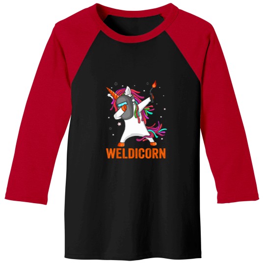Discover Dabbing-Dance-Welding-T-Shirt Baseball Tees