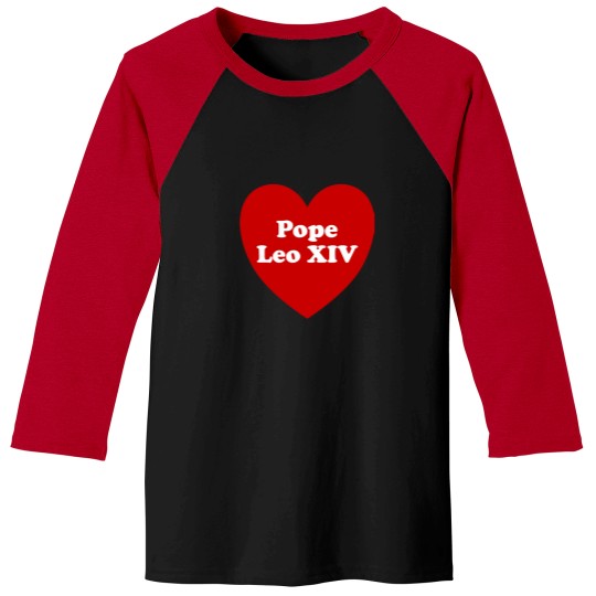 Discover Pope leos XIV Essential Baseball Tees