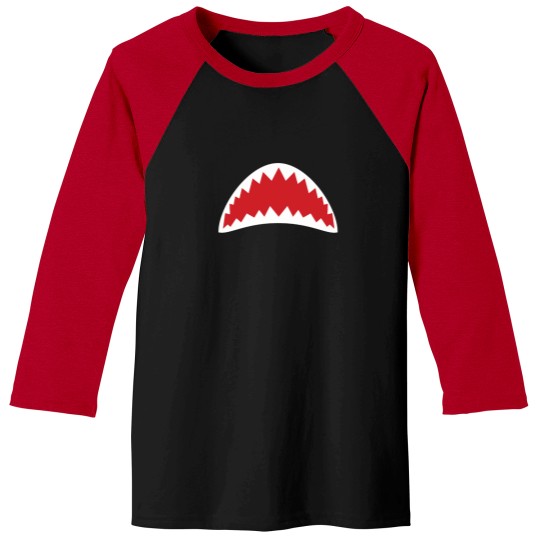 Discover Shark-Attack Baseball Tees