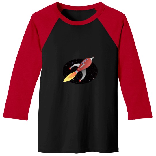Discover Cartoon rockets - spaces travel Classic Baseball Tees