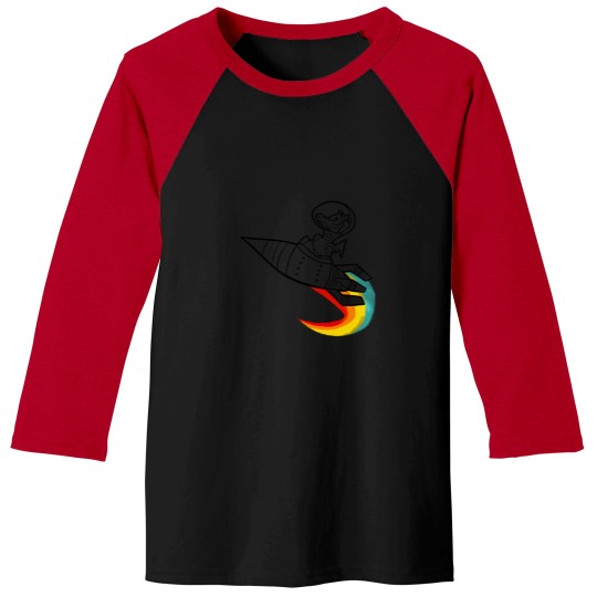 Discover Purple dragons Sits rockets Essential Baseball Tees