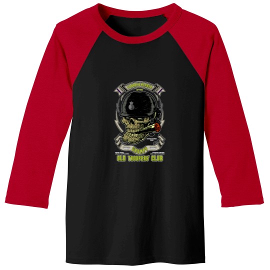 Discover Blues and Royals - Grumpy Old Troopers' Club Classic Baseball Tees