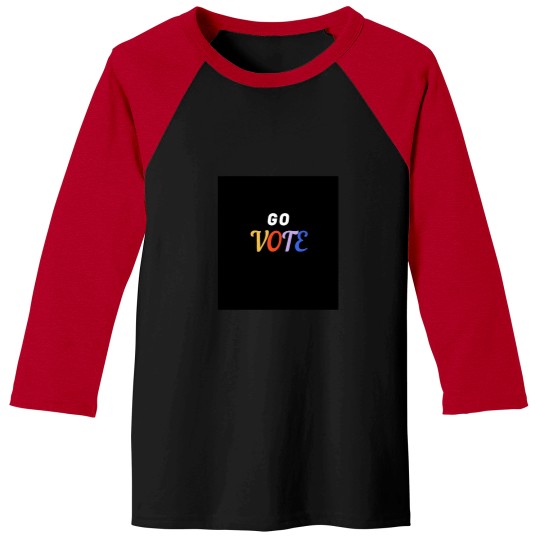 Discover 1562 Go Vote Sleeveless Top Baseball Tees