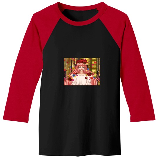 Discover Flower Parade Baseball Tees