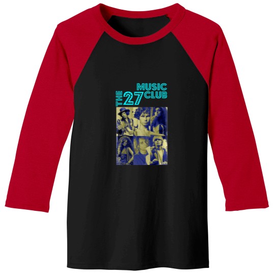 Discover 27 Music Club Premium Baseball Tees
