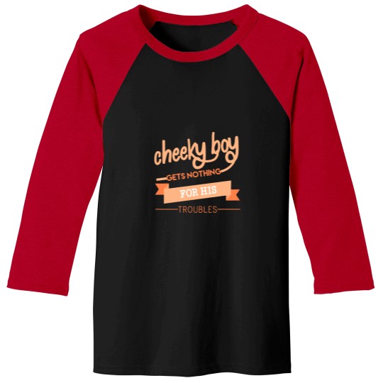 Discover Cheeky Boy Baseball Tees