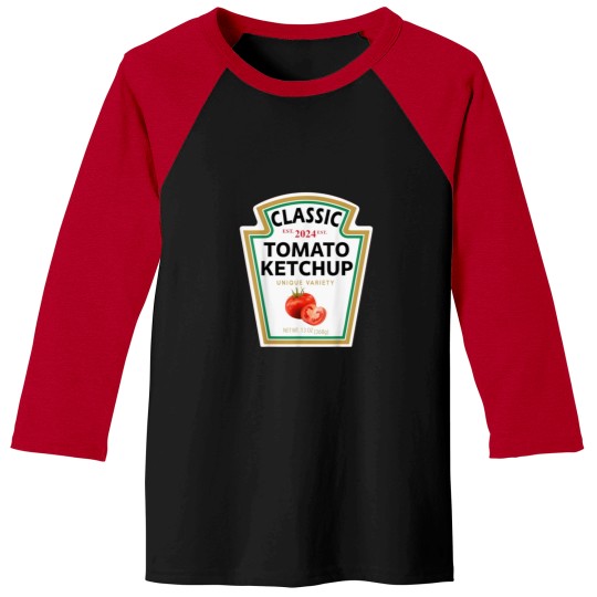 Discover classic tomato ketchup Baseball Tees