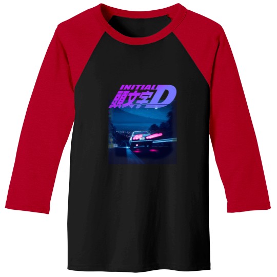 Discover Initial D Neon Ae86 Say No to Sports Baseball Tees
