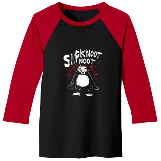 Discover Slipknoot Noot Penguin Death Metal Goth Hard Rock Mazzy Stars final poster Poster Baseball Tees