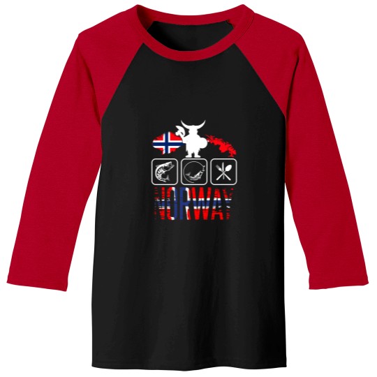 Discover norway Baseball Tees