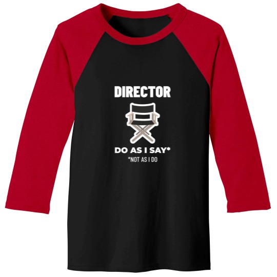 Discover Filmmaking Videography Film Video Director Funny Baseball Tees