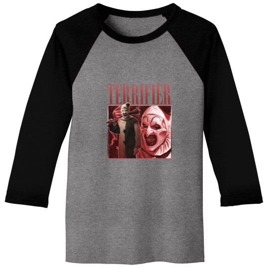 Discover Terrifier Horror Movie Baseball Tee