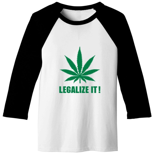 Discover Marijuana Legalize it Baseball Tees