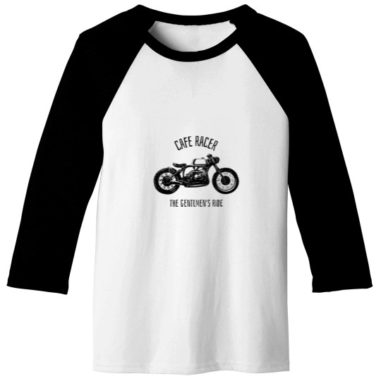 Discover Cafe Racer Motorcycle Baseball Tees