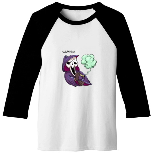 Discover Cute Grim Reaper Baseball Tees