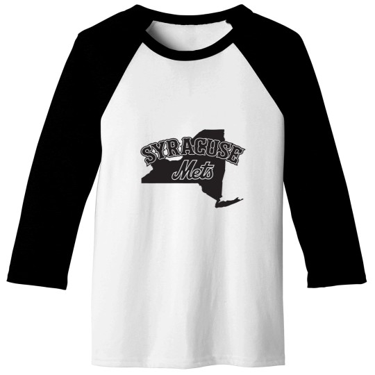 Discover Syracusee Mets logo Baseball Tees