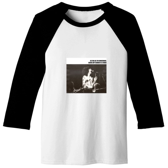 Discover Patti Smith Gender Is A Drag Baseball Tees