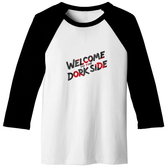 Discover Welcome to the Dork Side Geometric Baseball Tees