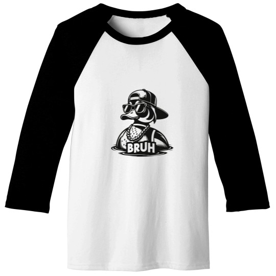 Discover BRUH Duck Baseball Tees