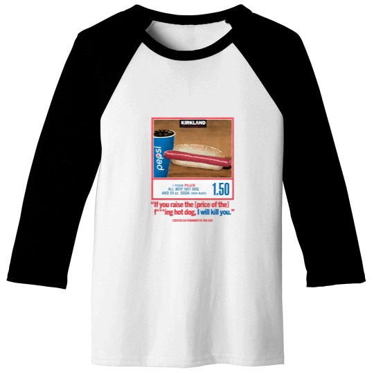 Discover Costco Hot Dog & Soda Combo Baseball Tees