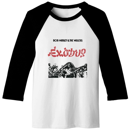 Discover Bob Marley & the wailers Exodus reggae music Baseball Tees