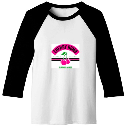 Discover Cherry bombs -10 Baseball Tees