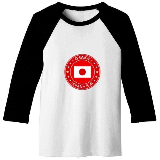 Discover Osaka - Japan -2 Baseball Tees